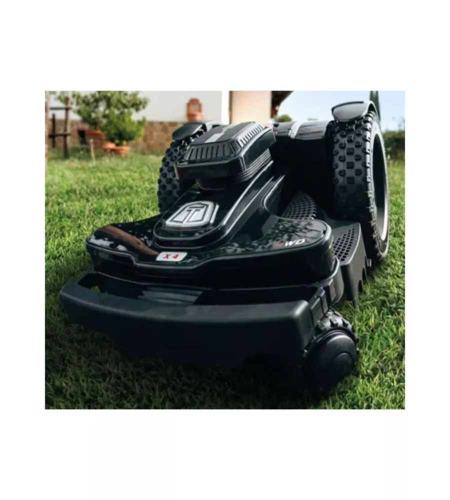 Robot tagliaerba techline "next tech lx4-4wd" ara di taglio 3200 mq